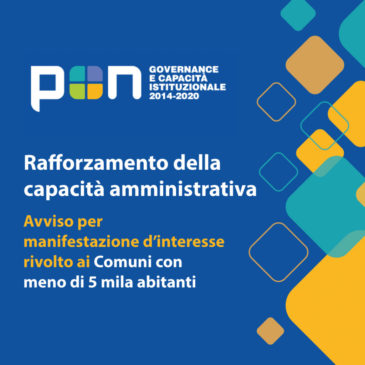 PON – Governance e Capacità Istituzionale 2014-2020